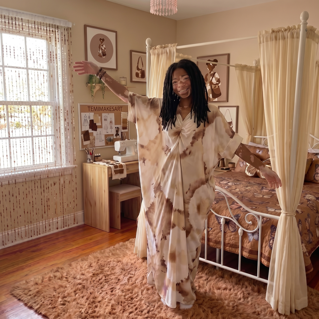 Temi's Patched Kaftans