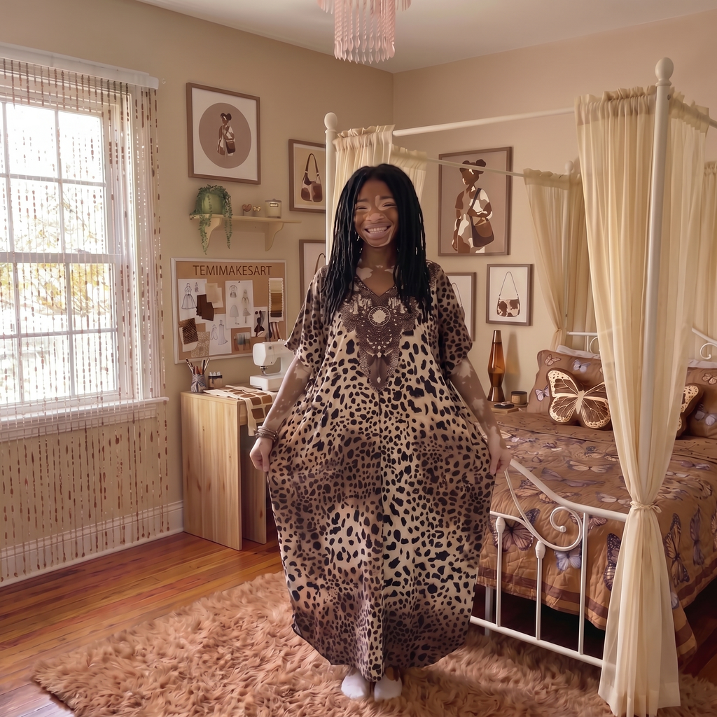 Temi's Patched Kaftans