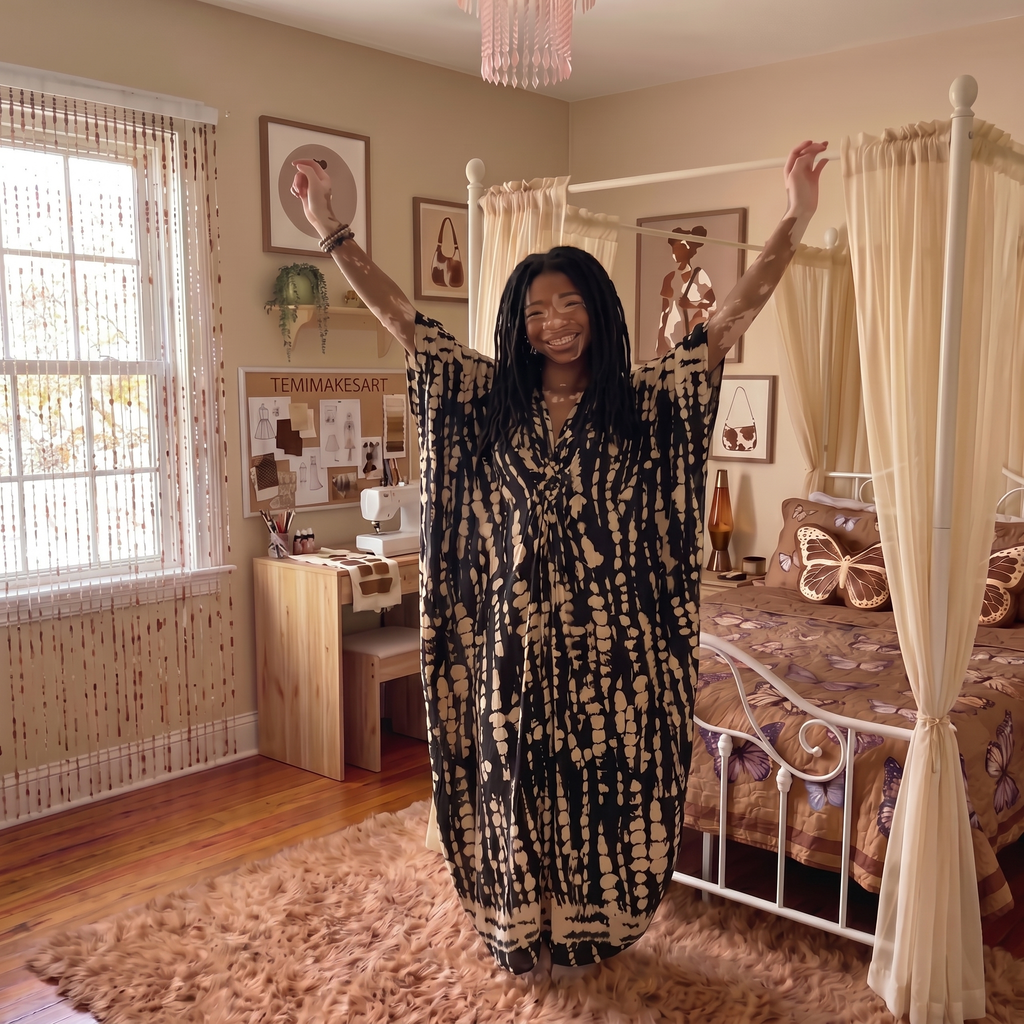 Temi's Patched Kaftans