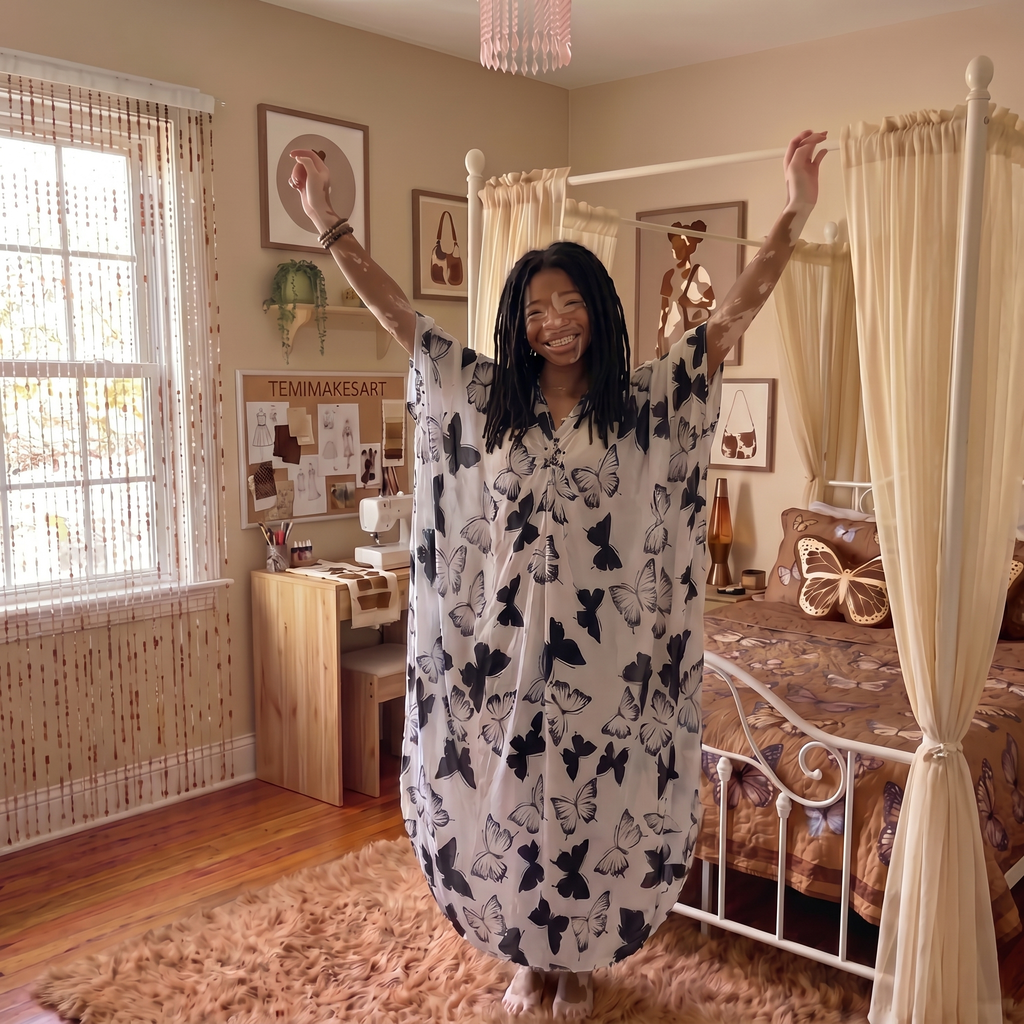 Temi's Patched Kaftans